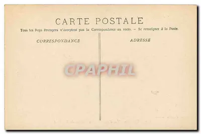 Tarascon — Ogólny widok Zamek króla René — Fototypia E. Laceur, Marsylia, nr 154 — Rewers