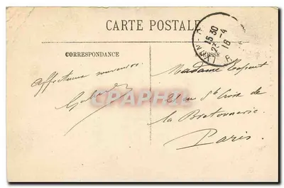 LYON.-Antigo Santuário de Fourvière.-LL — Editor S. L. L. (Série 181) — Verso
