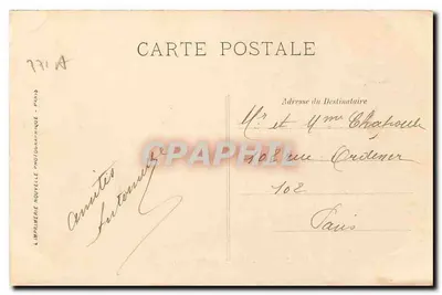 Fontainebleau - Het Bos - Rue Marie-Thérèse - LL. - n°205 — Achterkant