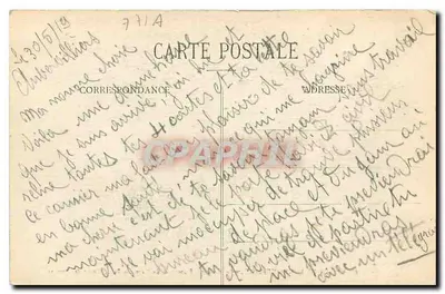 Floresta de Fontainebleau — Le Gorge aux Fées (Gorge des Loups) — Editor anônimo, n° 226 — Verso