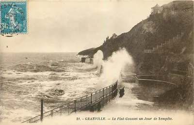 Granville — O Plat-Gousset em um Dia de Tempestade — Editor Desconhecido, n° 21