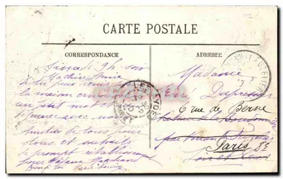 Inundações de Paris (Janeiro 1910) — A Câmara dos Deputados — LL. — Verso