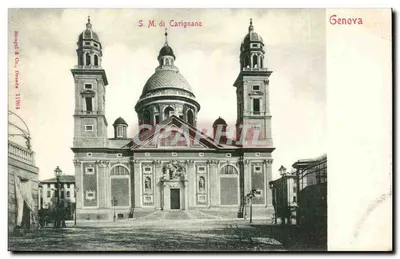 S. M. di Carignano — Gênova — Stempel & Co., Firenze 11904