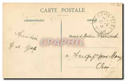 Arras - O Hotel de Ville e a Petite Place — editor B. D., Roubaix, n°31 — Verso