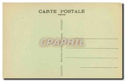 Estrasburgo — Casa Kammerzell — editor Félix Laub — Verso