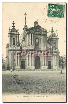 Versailles — Catedral de São Luís — editor Héliotypie Bourdier e Foucheux, n° 125