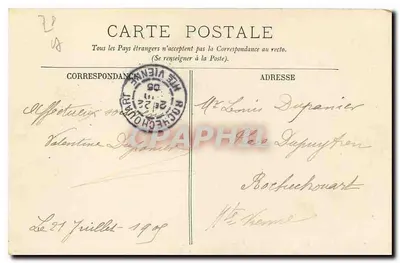 Versailles — Zamek — Ogólny widok — LL. — n°77 — Rewers