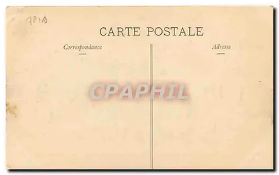 Versailles — Allgemeiner Blick auf die Nordseite des Palastes, Nordflügel, die Kapelle, das Pavillon Gabriel — Verlag Nancy — Rückseite