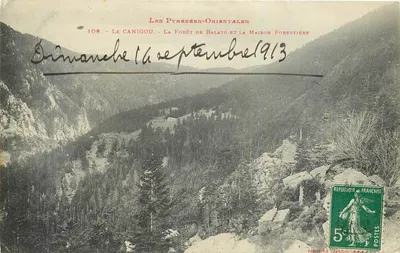 O Canigou - A Floresta de Balatg e a Casa Florestal — Os Pirineus-Orientais, n°108, fototipia Lamouche