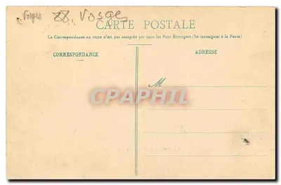 Piekne krajobrazy Vosgów — Gérardmer, La Vologne — Foto Homeyer i Ehret, Epinal, n°529 — Rewers