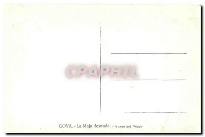 La Maja desnuda — reprodukcja — Goya, Muzeum Prado — Rewers