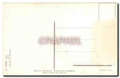 Cena de caçadores pré-históricos — reprodução de uma pintura de Cormon — editor não visível — Verso