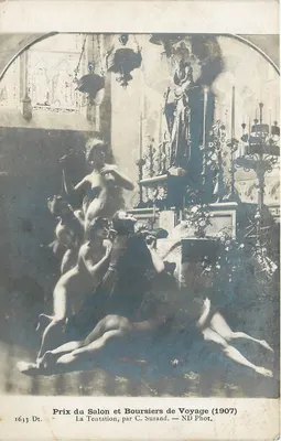 A Tentação — Premio do Salão e Boursiers de Voyage (1907) — ND Phot.