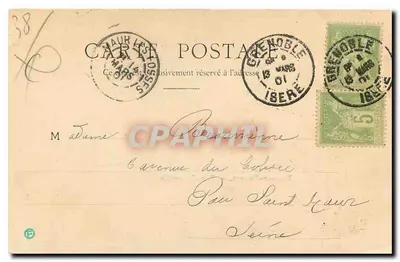 Pont-en-Royans — Vista geral — editor não identificado — Verso