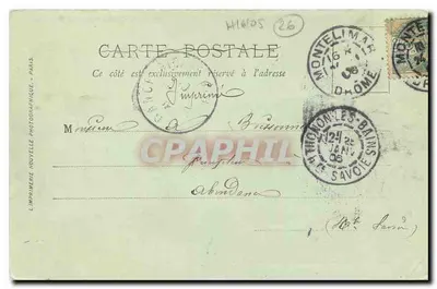 Montélimar — Most kamieniany — LL — Rewers