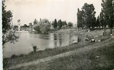 Montélimar (Drôme) — O Lago de Gournier — Editor Pasquier, Paris