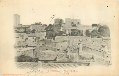 Montélimar — Velho Castelo — Papeterie Chapuis, Montélimar