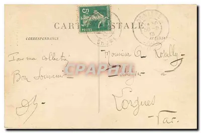 Donzère - Rochers du Robinet i Trasa do Viviers — wydawca nieznany, nr serii 66 — Rewers