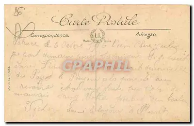 Valence — Pomnik Jouvet — LL, n°92 — Rewers