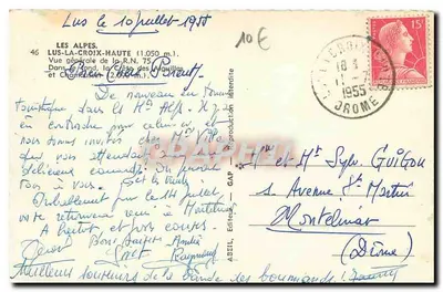 लस-ला-क्रॉइ-हॉट — आर.एन. 75 के सामान्य दृश्य — एडिटर ए. बेइल, संख्या 46 — पीछे