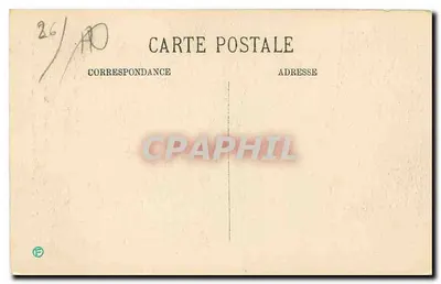 Valence — Fontanna Monumentalna, bulwar Bancel — LL. — Rewers