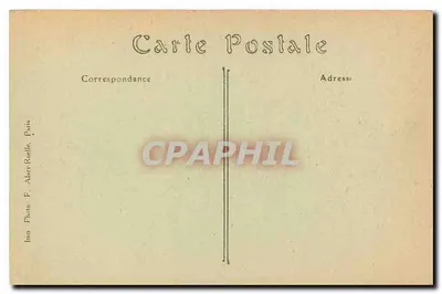 Vernon (Eure) — Bomenrijke avenue met twee kinderen — F. Alary-Ruelle, Parijs — Achterkant