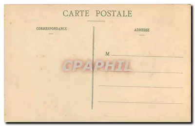 Katedra w Chartres — Portal Królewski — Ch. Foucault, wyd., Dreux, nr 162 — Rewers