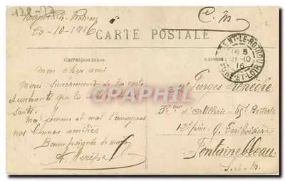 Túmulo do Duque e da Duquesa de Sully — Nogent-le-Rotrou (E-et-L.) — Editado por Jules Renoult n°234 — Verso
