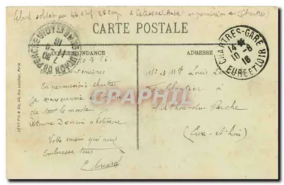Chartres — Stara świątynia św. Andrzeja — LL. — Rewers