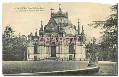Dreux - Capela de São Luís - Sepultura da Família de Orleães