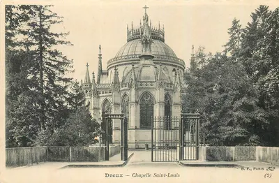 Dreux — Capela de São Luís — B.F., PARIS (2)