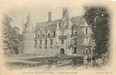 Castelo de Maintenon — Fachaça Setentrional — Collections ND Phot