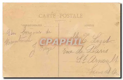 Maintenon - Aqueduto - Vista em perspectiva — editor Lh. Ponceau, série 45 — Verso