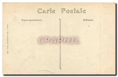Castelo de Keriolet (Finistère) — A Capela — Émi Phot. Neurdein e Cie, Paris — Verso