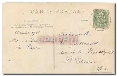 Jovens Bretões — Irmão e Irmã — Coleção VILLAN, Quimper — Verso