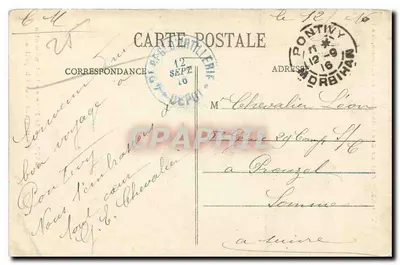 Bretanha - Na Fazenda - O Todo pela Manhã - A Abertura das Capelas (Coleção E. Hamonic, St-B.) — Verso