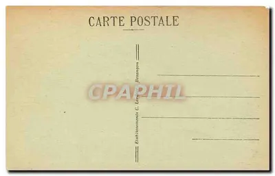 Besançon-les-Bains — La Citadelle — Vista tomada desde el Camino de la Capilla de los Buis — C.L.S. n°59 — Reverso