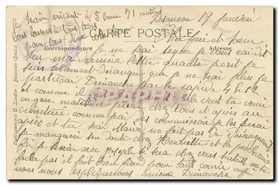 Os Siffes Pittoresques da Franche-Comté — Vale da Loue — Entrada da Gruta de St-Croustilleri — LODS — Verso