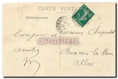 Besançon - Interior da Cidadela (1º Pont-Levis) — Verso