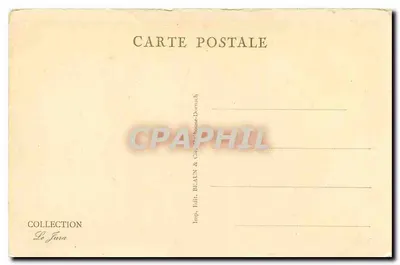 Besançon-les-Bains — A Porta Cortada — Coleção Le Jura — Verso