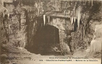 Chaux-les-Passavant — Entrada da Glacière — Sitios Pittorescos da Franche-Comté — n°504