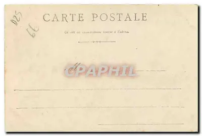 Estátua do Cardeal GRANVELLE — Besançon, o — editor desconhecido, n° 99°2 — Verso