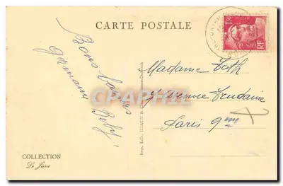 La Roche Qui Pleure — local natural — editor Le Jusa, n° 2674 — Verso