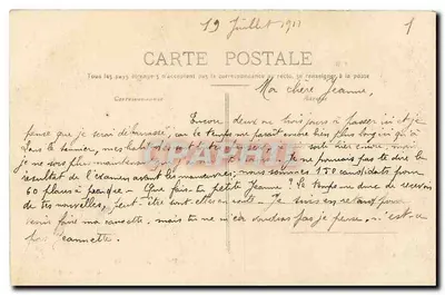 Escursione in Franche-Comté — Strada e Ferrovia di Morteau — Louis Mosdier, edito a Besançon, 54 — Verso