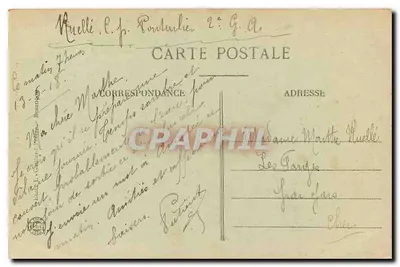 Mouthé — A Fonte do Doubs — Excursão na Franche-Comté, n° 769 — Verso