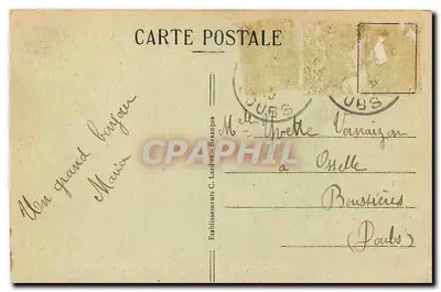 Besançon-les-Bains — Vista generale scattata dalle Torri di Madeleine — Editore C. Lardet, n°43 — Verso