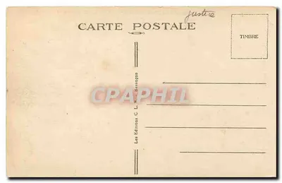 Besançon-les-Bains — Palácio de Justiça (século XVI) — Antigo Parlamento da Franche-Comté — Edições C. L. Bézanne — Verso