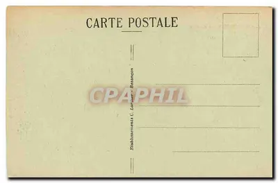 Besançon-les-Bains — Fachada da Prefeitura (Fachada para o Parque) — Ed. C. Larivier, n° 184 — Verso