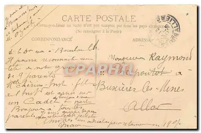 Besançon - La Citadelle prise de la Route de la Chapelle des Buis — Rewers