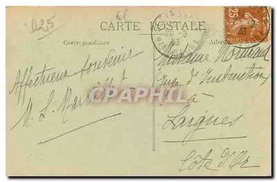 Besançon — A Porta Tallée — Edição das Novas Galerias — Verso